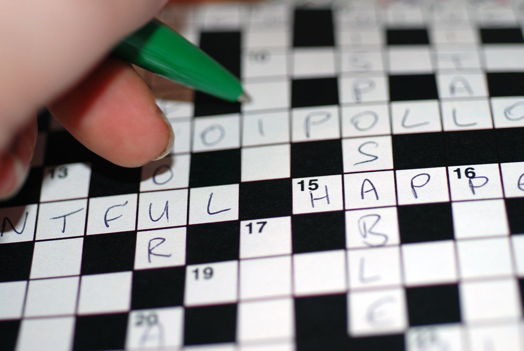 Crossword Puzzle Blog